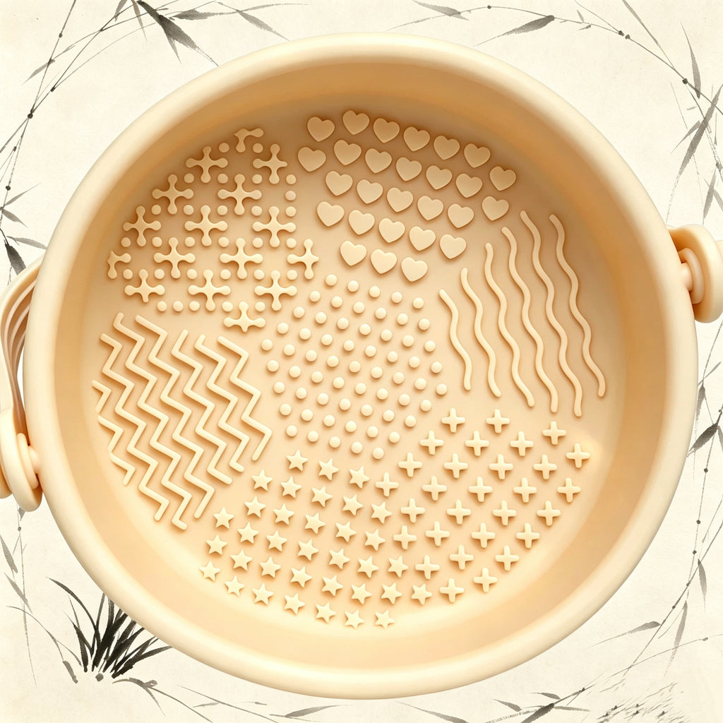 3‑in‑1 Detachable Silicone Makeup Brush Cleaning Bowl | Wash, Dry & Storage Vanity Organizer