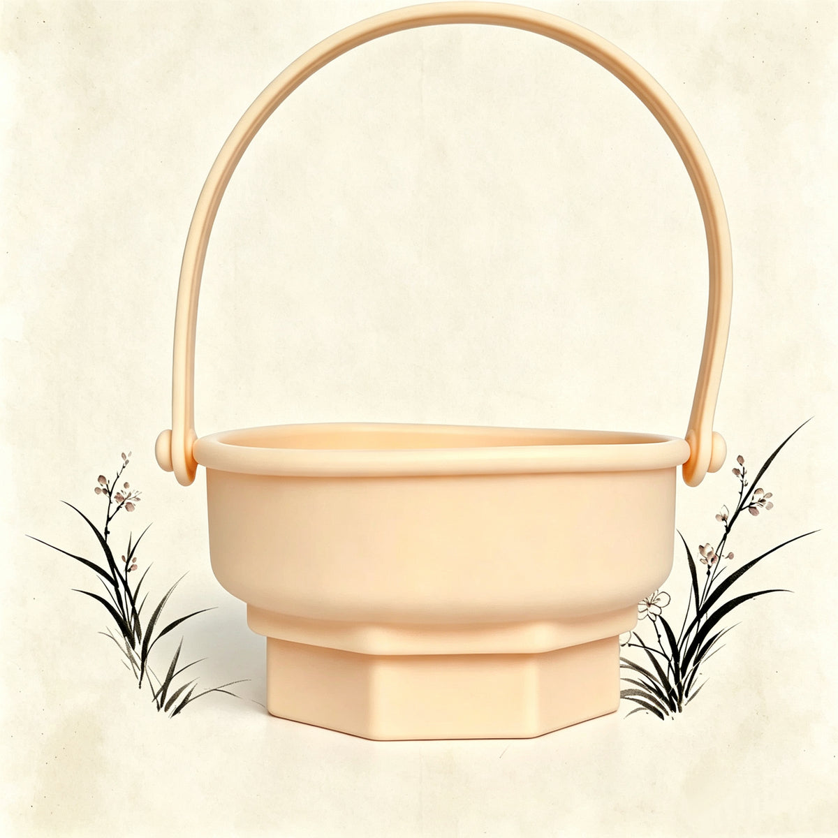 3‑in‑1 Detachable Silicone Makeup Brush Cleaning Bowl | Wash, Dry & Storage Vanity Organizer