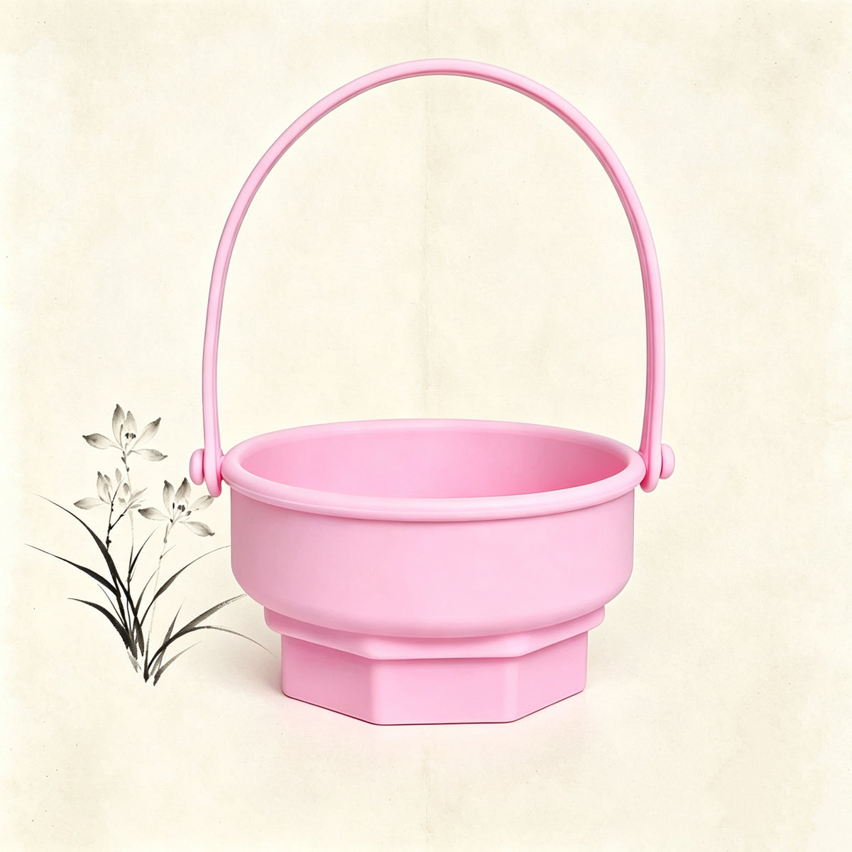 3‑in‑1 Detachable Silicone Makeup Brush Cleaning Bowl | Wash, Dry & Storage Vanity Organizer