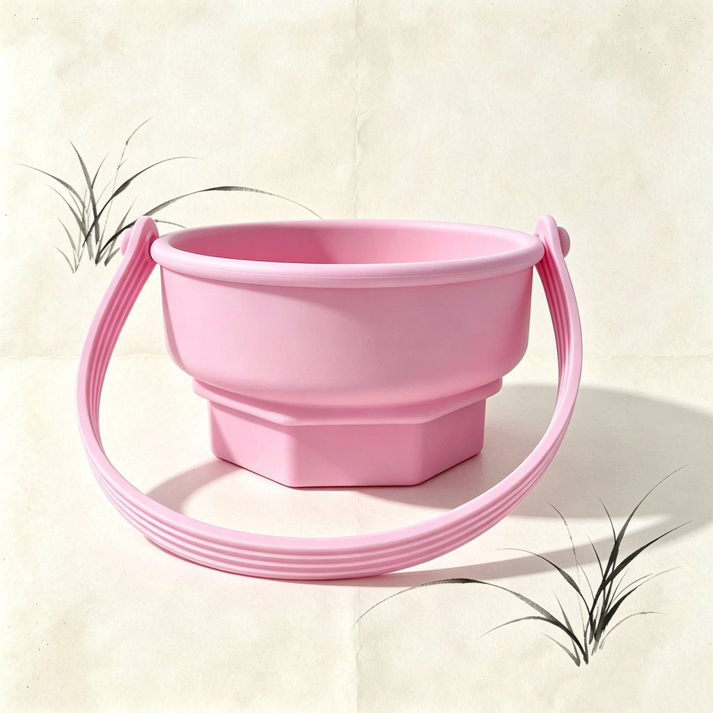 3‑in‑1 Detachable Silicone Makeup Brush Cleaning Bowl | Wash, Dry & Storage Vanity Organizer