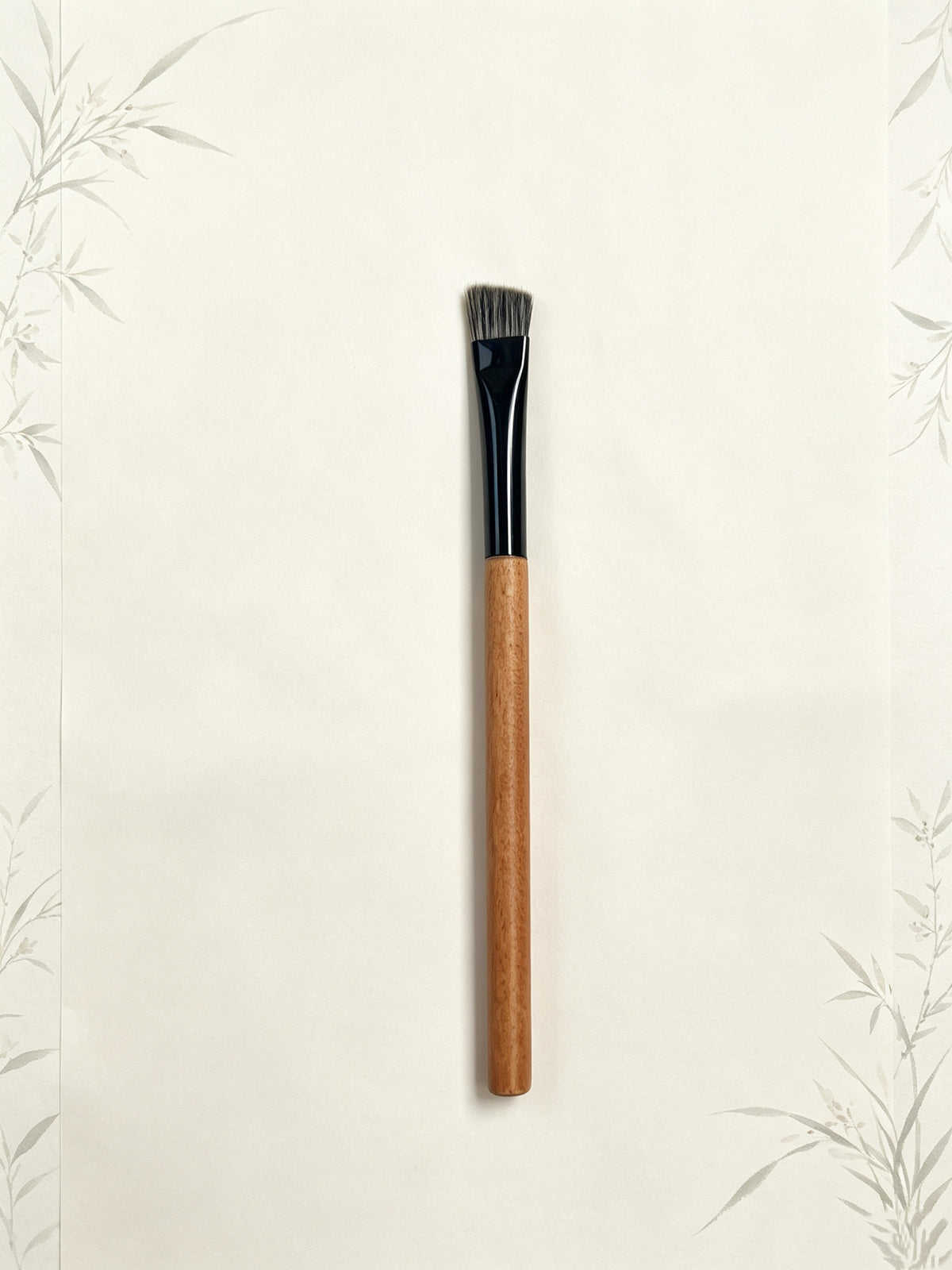 5‑Piece Premium Wooden Handle Eye Makeup Brush Set, Professional Eyeshadow Brushes